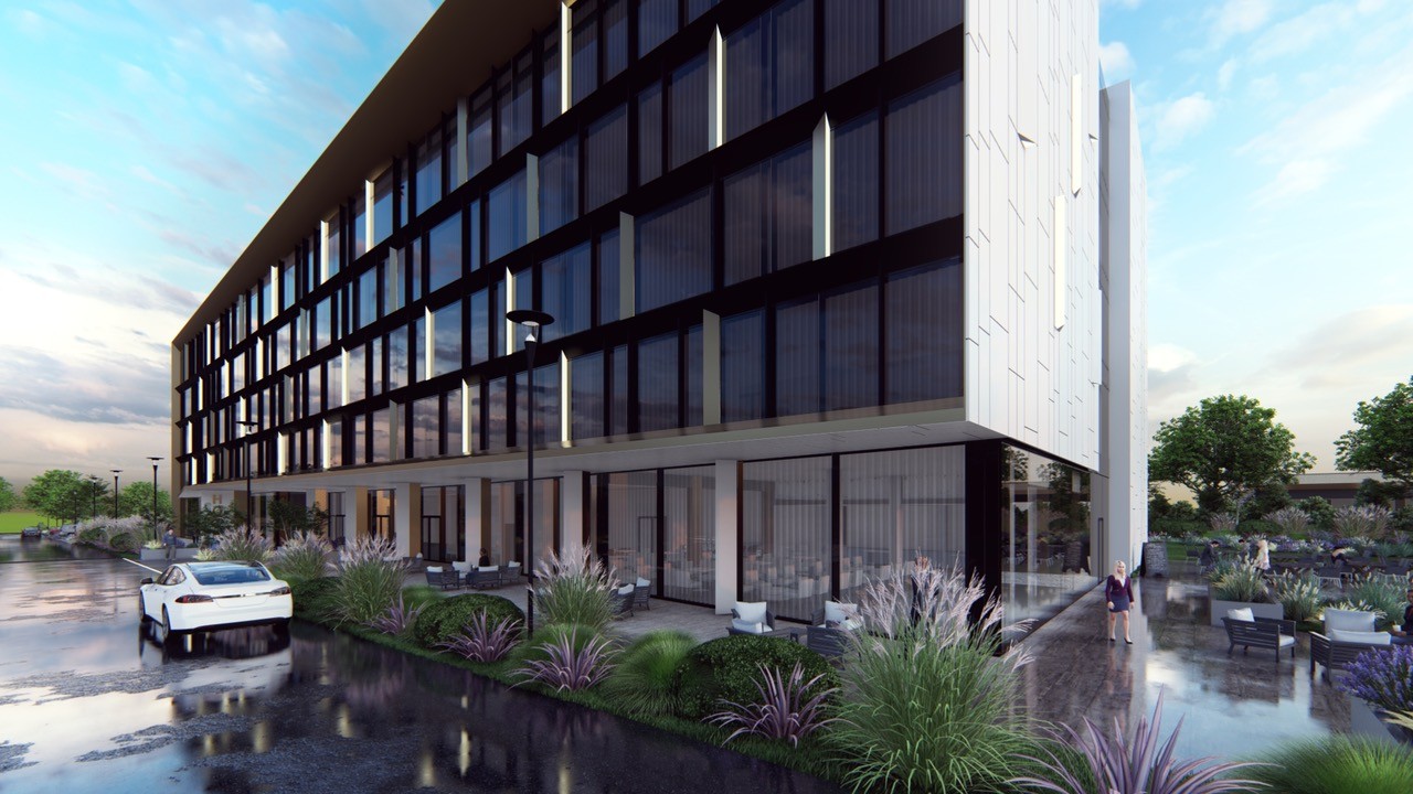 Százhúsz szobás hotel alapkövét tették le a MET Aréna szomszédságában